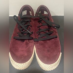 Men’s Alexander Wang x Adidas Skate Maroon shoes